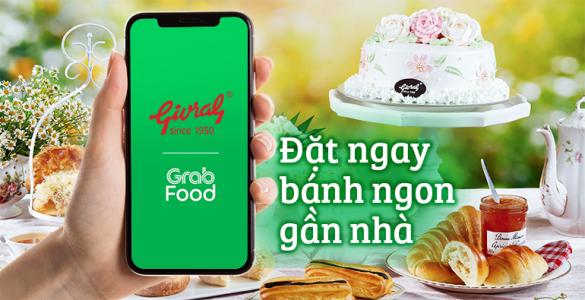 Givral Bakery đã có mặt trên ứng dụng GrabFood !!!