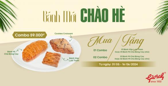 BÁNH MỚI CHÀO HÈ – ƯU ĐÃI CỰC ĐÃ