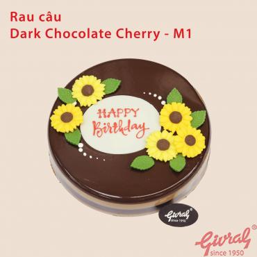 Rau Câu Dark Chocolate Cherry - M1