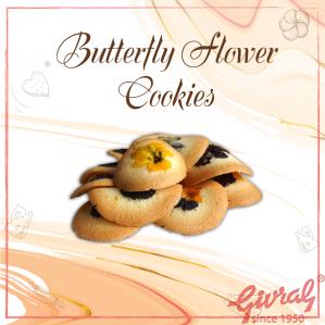 Butterfly Flower Cookies