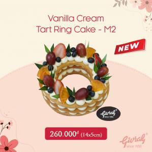 Vanilla Cream Tart Ring Cake - M2