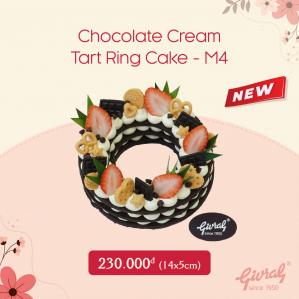 Chocolate Cream Tart Ring Cake - M4