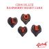 CHOCOLATE RASPBERRY HEART CAKE