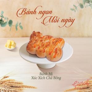 BÁNH MÌ XÚC XÍCH CHÀ BÔNG