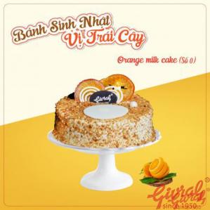 Orange Milk Cake - Ổ (Số 0)