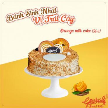 Orange Milk Cake - Ổ (Số 0)