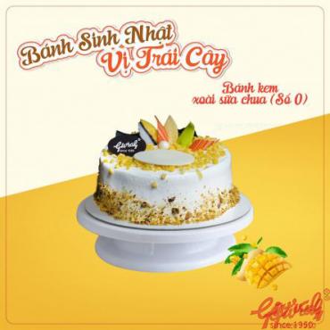BÁNH KEM XOÀI SỮA CHUA (Số 0)