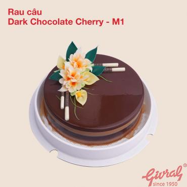 Rau Câu Dark Chocolate Cherry - M1