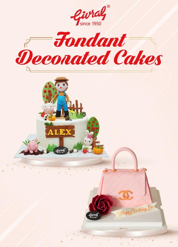 Fondant Decorated Cakes