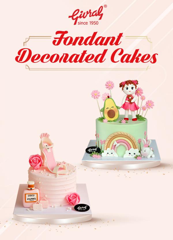 Fondant Decorated Cakes