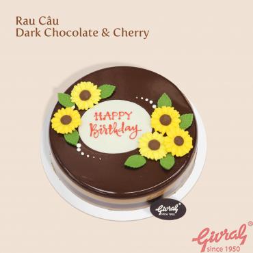 Rau Câu Dark Chocolate Cherry