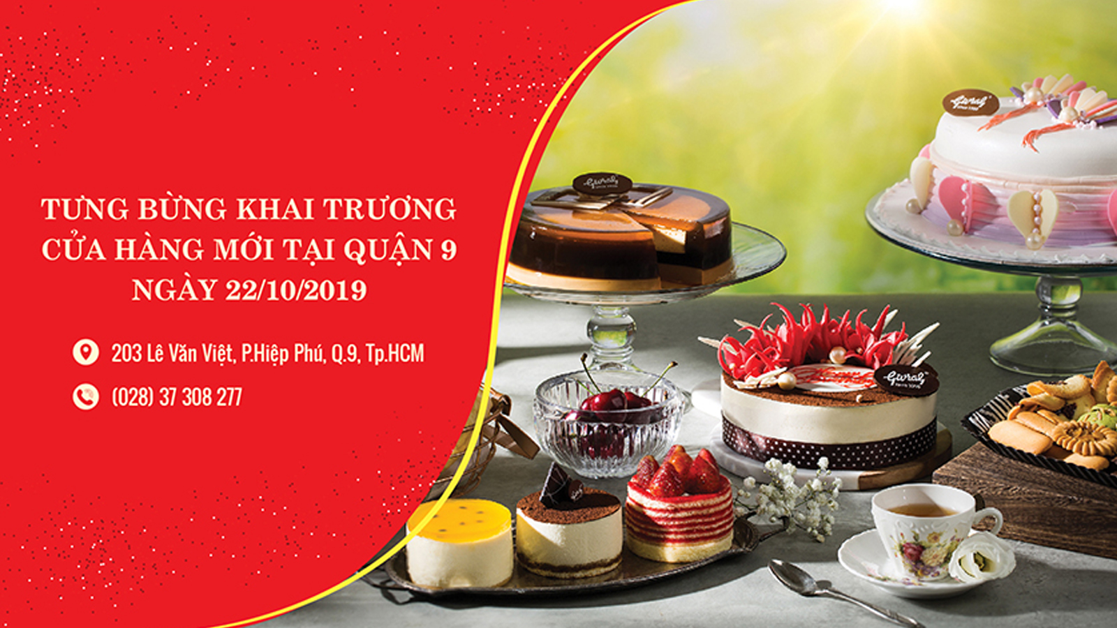 Givral Ra Mắt Cửa Hàng Quận 9