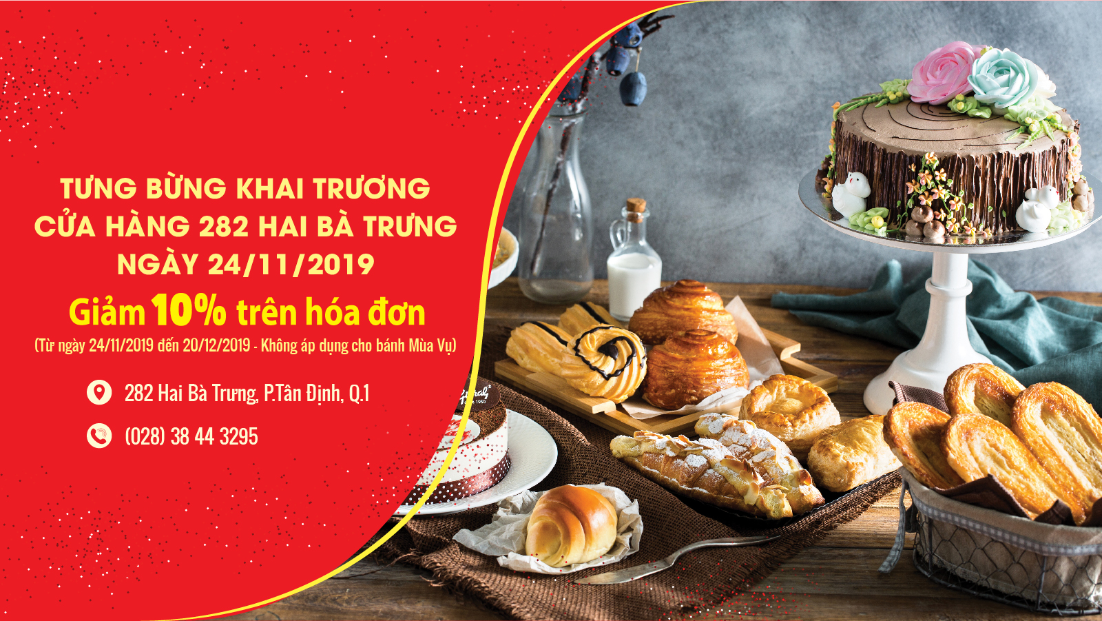 THÔNG BÁO DỜI CỬA HÀNG HAI BÀ TRƯNG