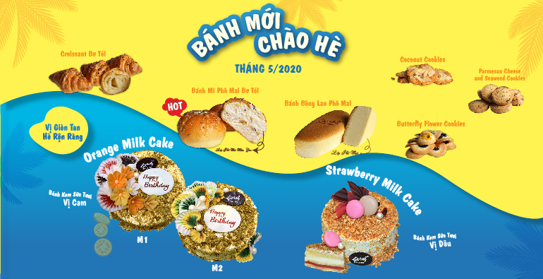 BÁNH MỚI CHÀO HÈ 2020