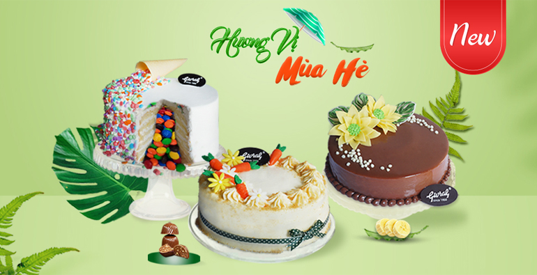 HƯƠNG VỊ MÙA HÈ TỪ NHỮNG CHIẾC BÁNH GIVRAL LẤP LÁNH SẮC MÀU