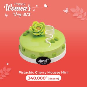 Pistachio Cherry Mousse Mini
