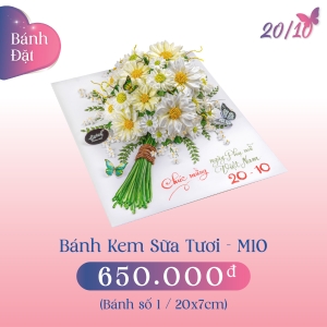 BÁNH KEM SỮA TƯƠI SỐ 1 - M10