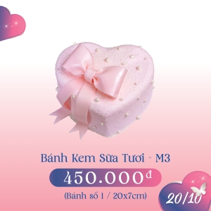 BÁNH KEM SỮA TƯƠI SỐ 1 - M3