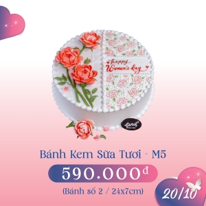 BÁNH KEM SỮA TƯƠI SỐ 2 - M5