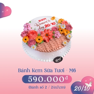 BÁNH KEM SỮA TƯƠI SỐ 2 - M6